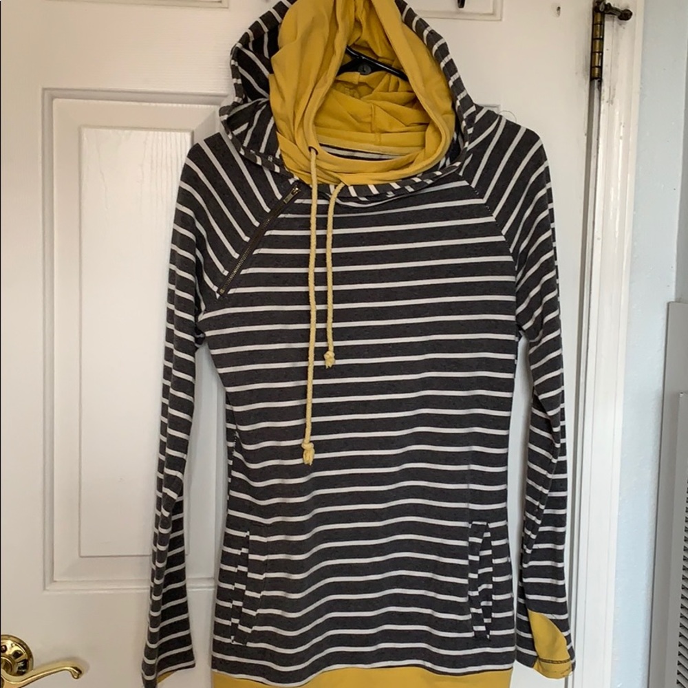 Ampersand double hoodie